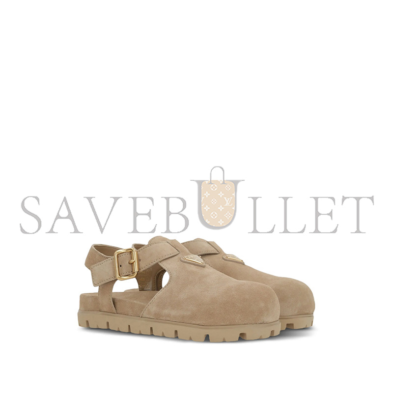 PRADA SUEDE SANDALS